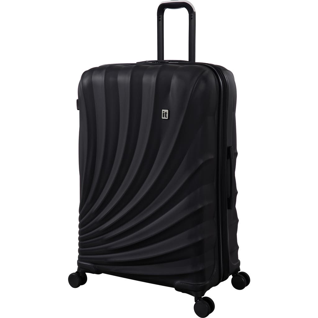 Shop It Luggage Pagoda Ii 27-inch Hardside Luggage In Jet Black