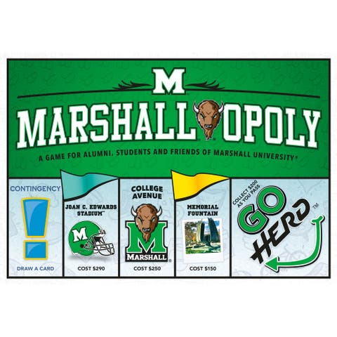 University Marshallopoly Monopoly Board Game