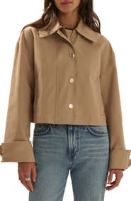 Favorite Daughter The Rue Cropped Trench