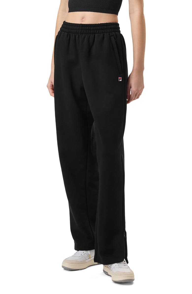 FILA x Hailey Baggy Sweatpants, Main, color, Black