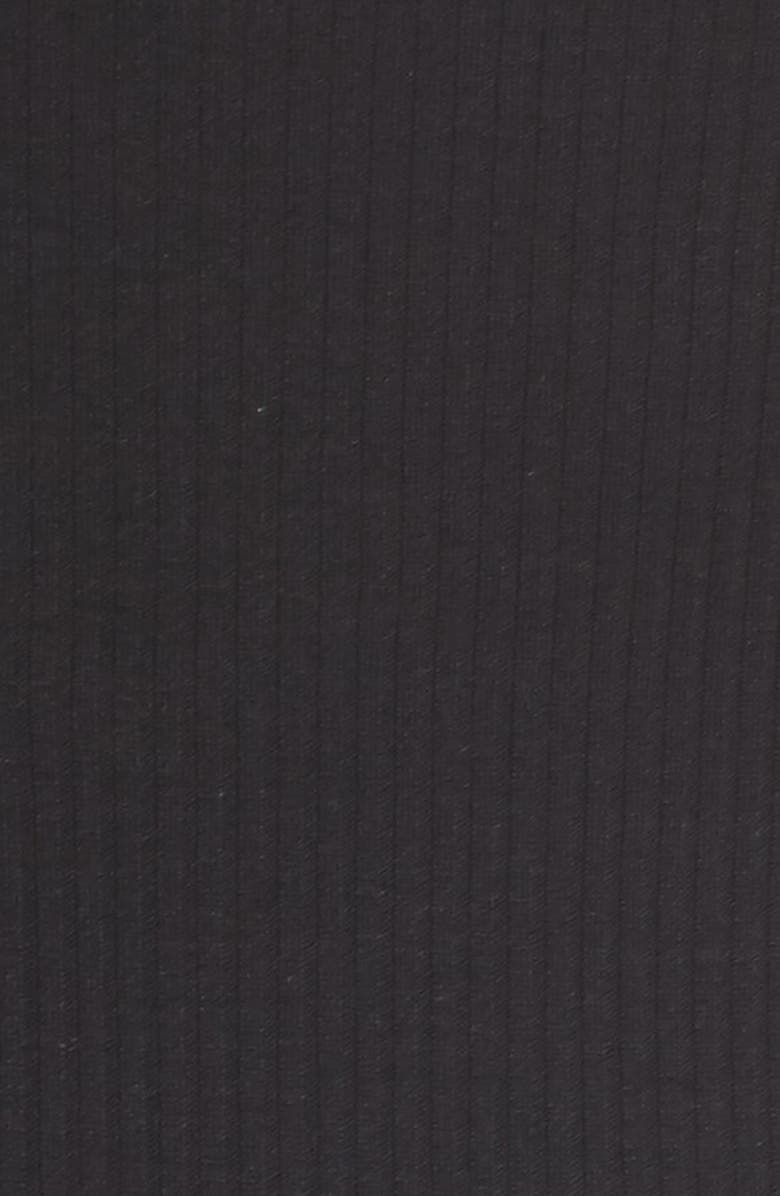 Rosemunde Lace Trim Rib Silk Blend Tank, Alternate, color, 