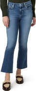 PAIGE Colette Raw Hem Crop Flare Jeans