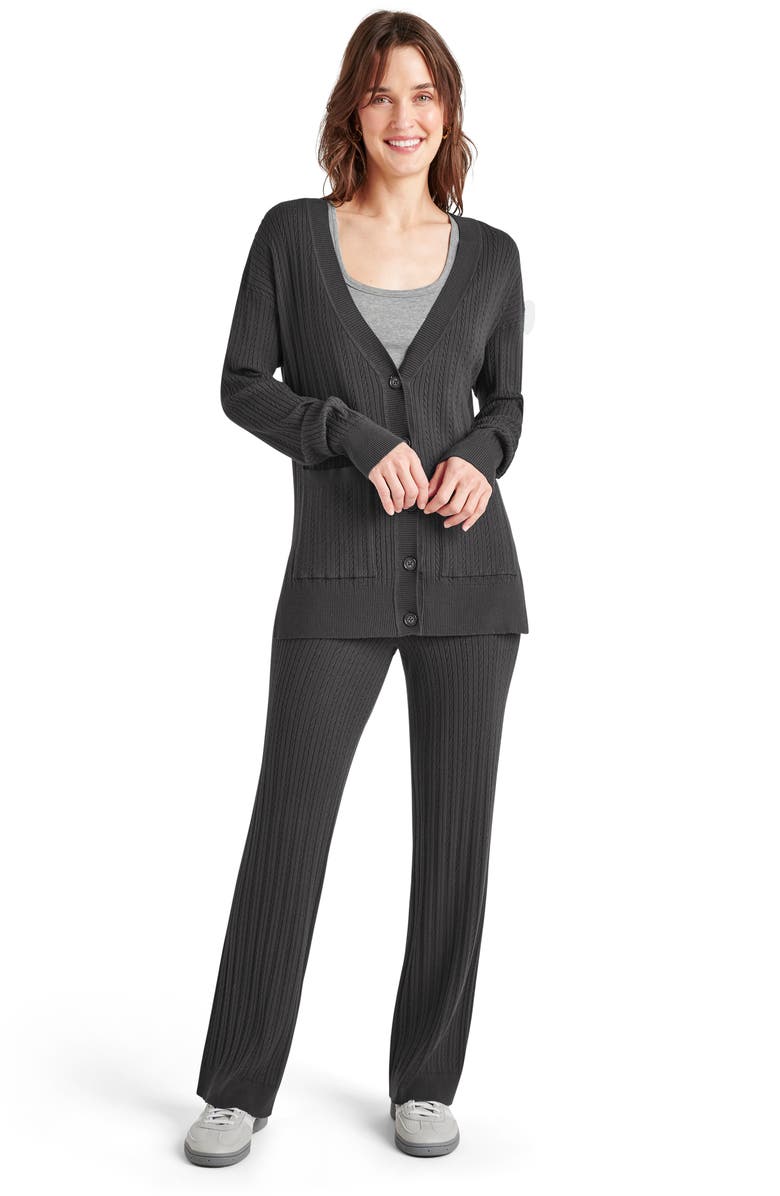Splendid Veronica Cable Stitch Cardigan, Alternate, color, 