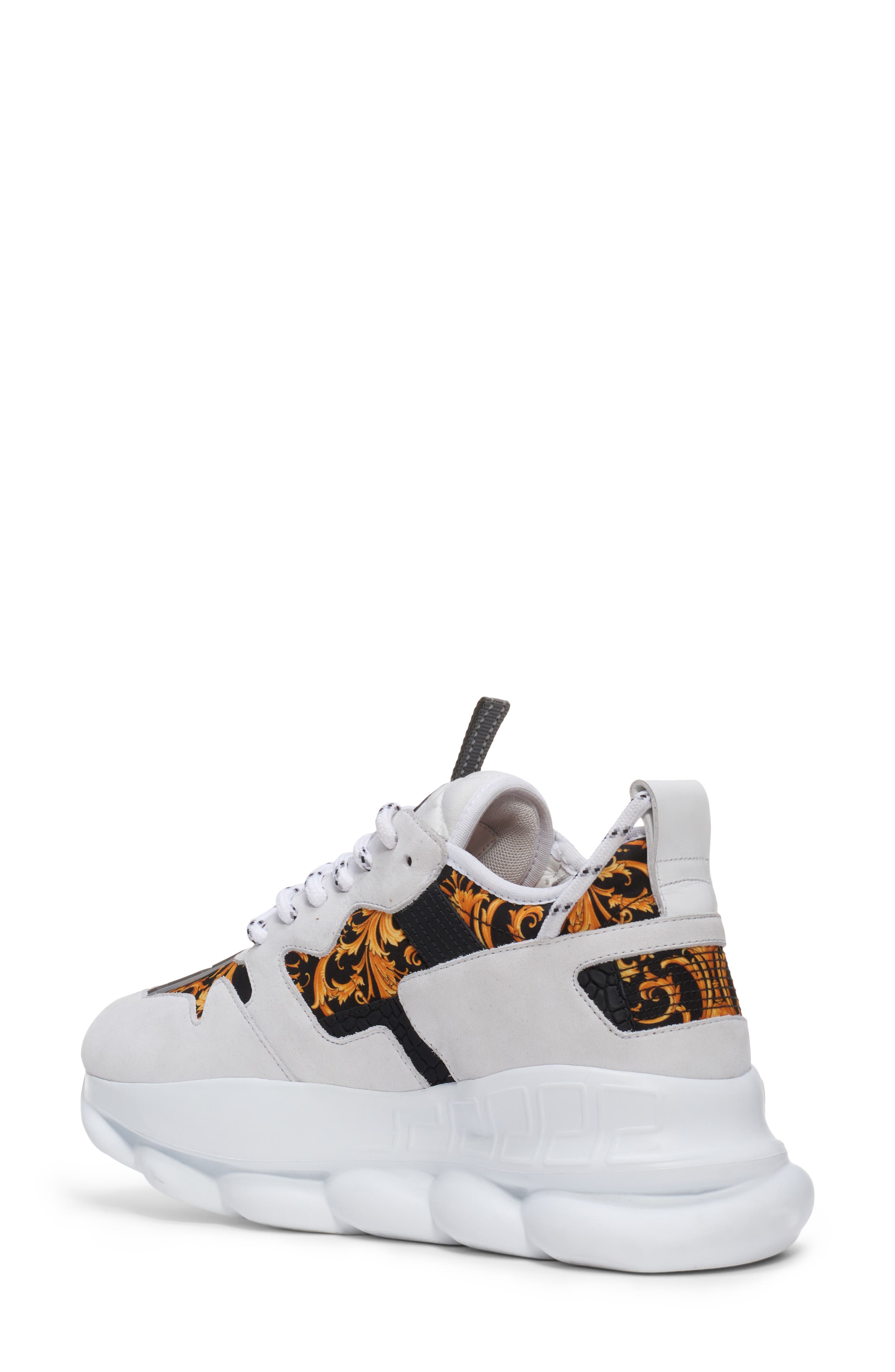 Versace Chain Reaction Sneaker, Alternate, color, 