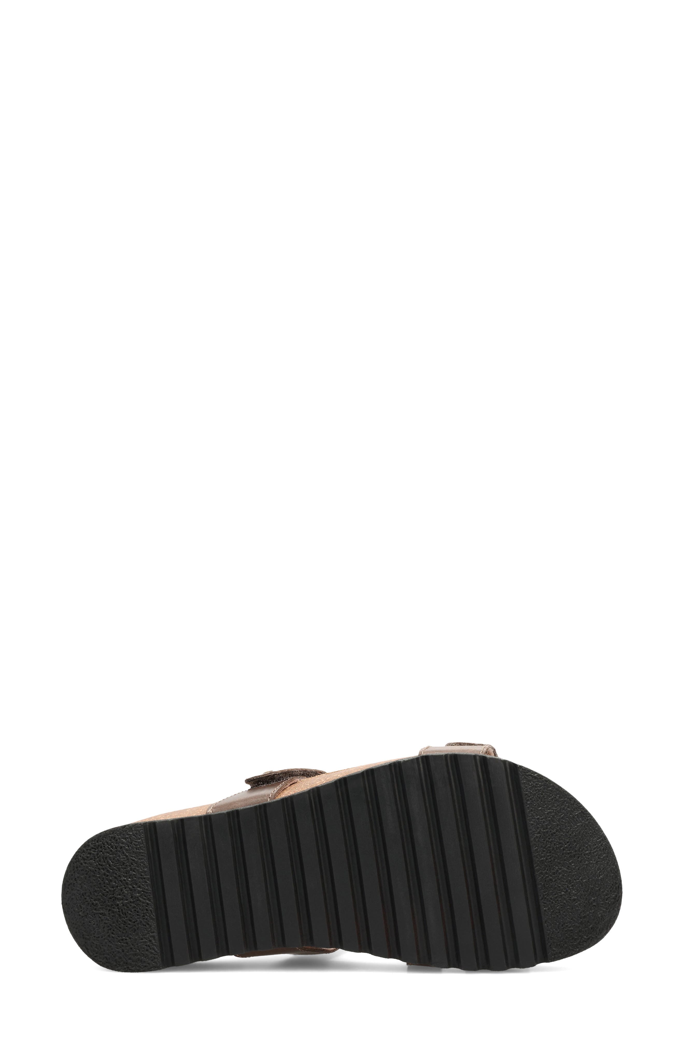 Ringslide Slide Sandal, Alternate, color, MOCHA