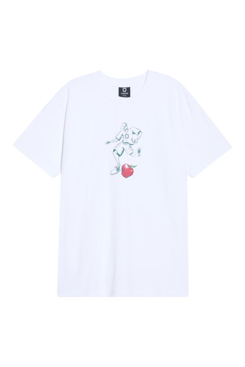 New York Market Graphic Tee, Main, color, WHITE