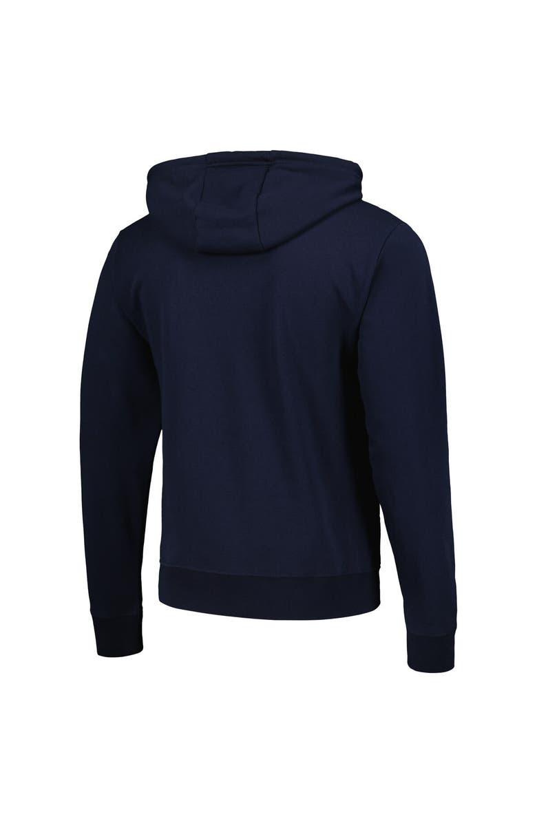 LEAGUE COLLEGIATE WEAR Men's League Collegiate Wear Navy Michigan Wolverines Stadium Essential Pullover Hoodie, Alternate, color,
