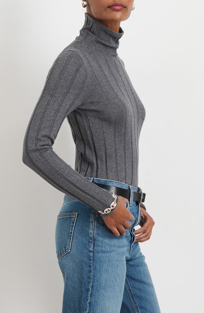 Alex Mill Payton Cotton & Cashmere Mock Neck Knit Top, Alternate, color, 