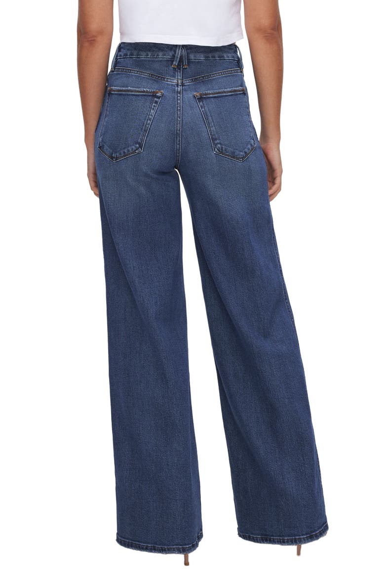 Good Skate High Waist Wide Leg Jeans, Alternate, color, BBLUE383