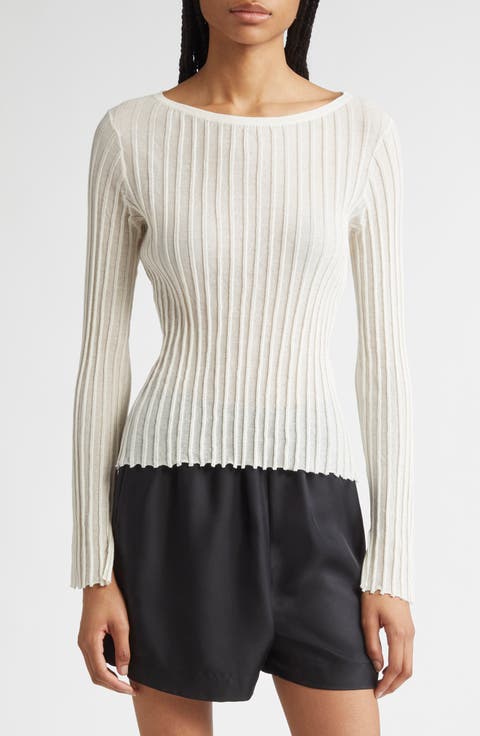 【関税込み】Loulou de Saison オフホワイト Alera トラウザーズ Shop Ivory LOULOU DE SAISON Online | Nordstrom