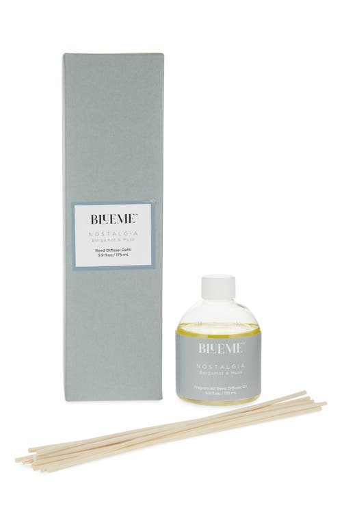 Blueme Nostalgia Small Reed Diffuser Refill In Transparent