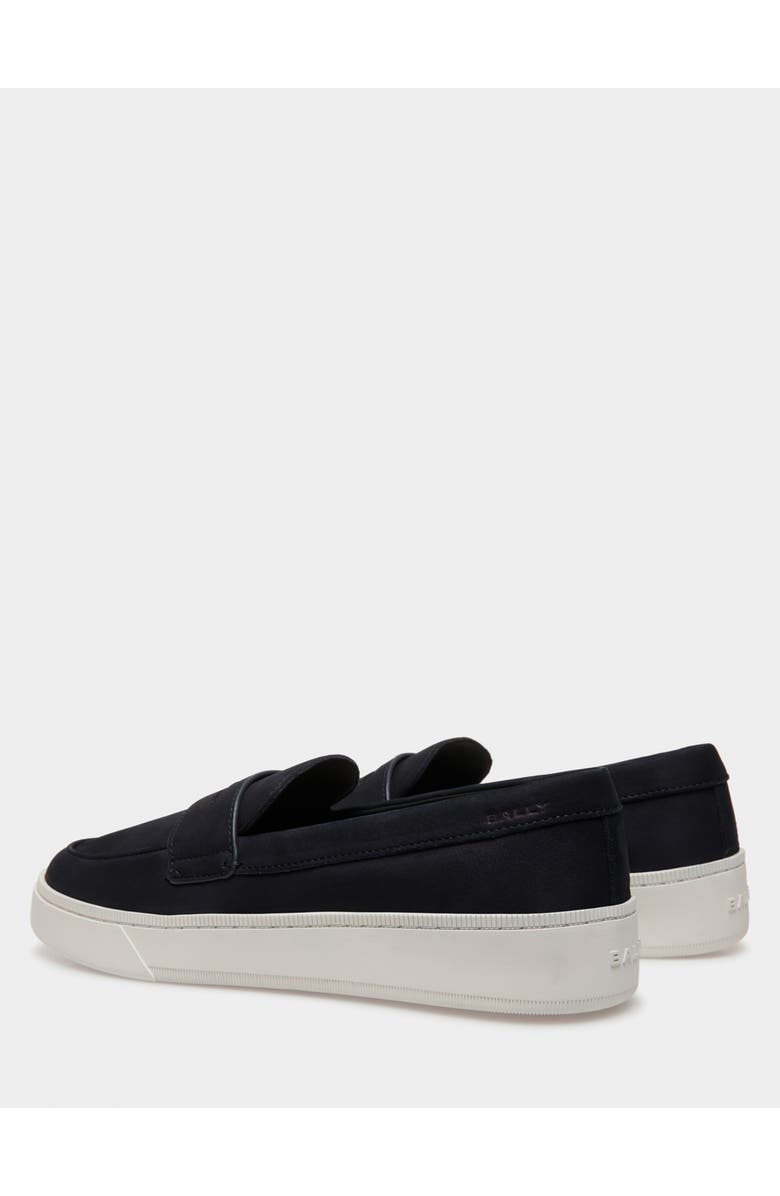 Bally Raise Sneaker in Nubuck Leather, Alternate, color, Blue