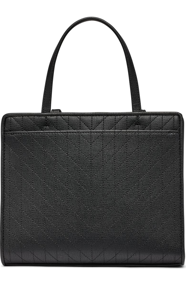 KARL LAGERFELD PARIS Maybelle Satchel, Alternate, color, Black/Gold