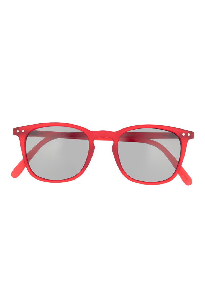 Square Sunglasses, Main, color, RED