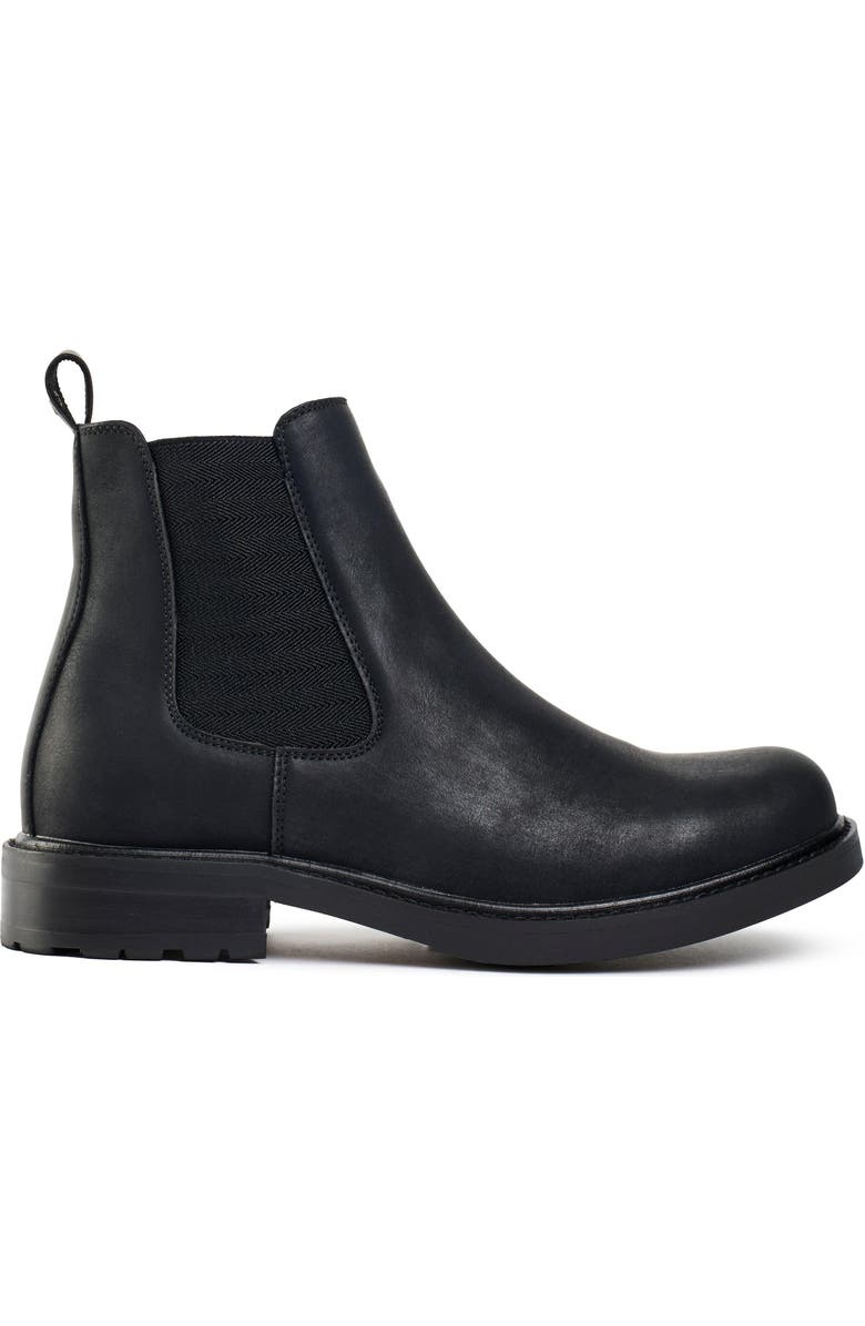 V.GAN LONDON Vegan Auber Chelsea Boots, Main, color, Black