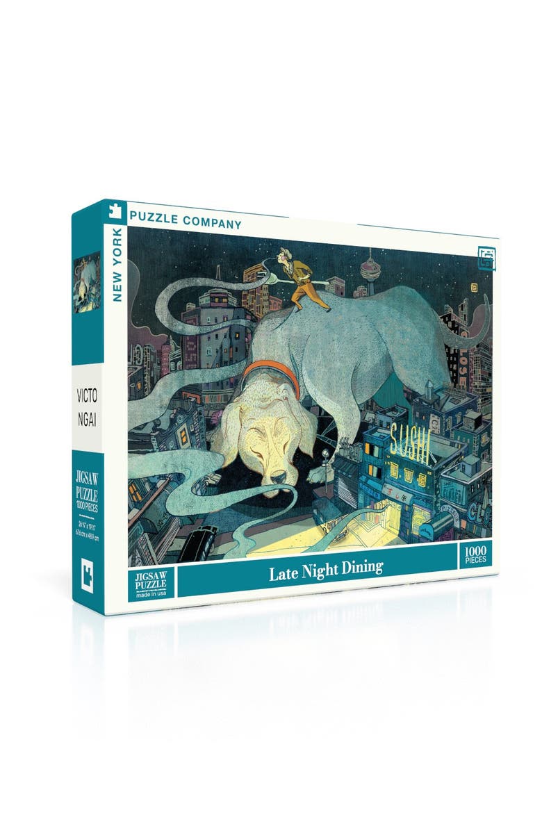 NEW YORK PUZZLE COMPANY Late Night Dining 1000 Piece Puzzle, Alternate, color, NO COLOR