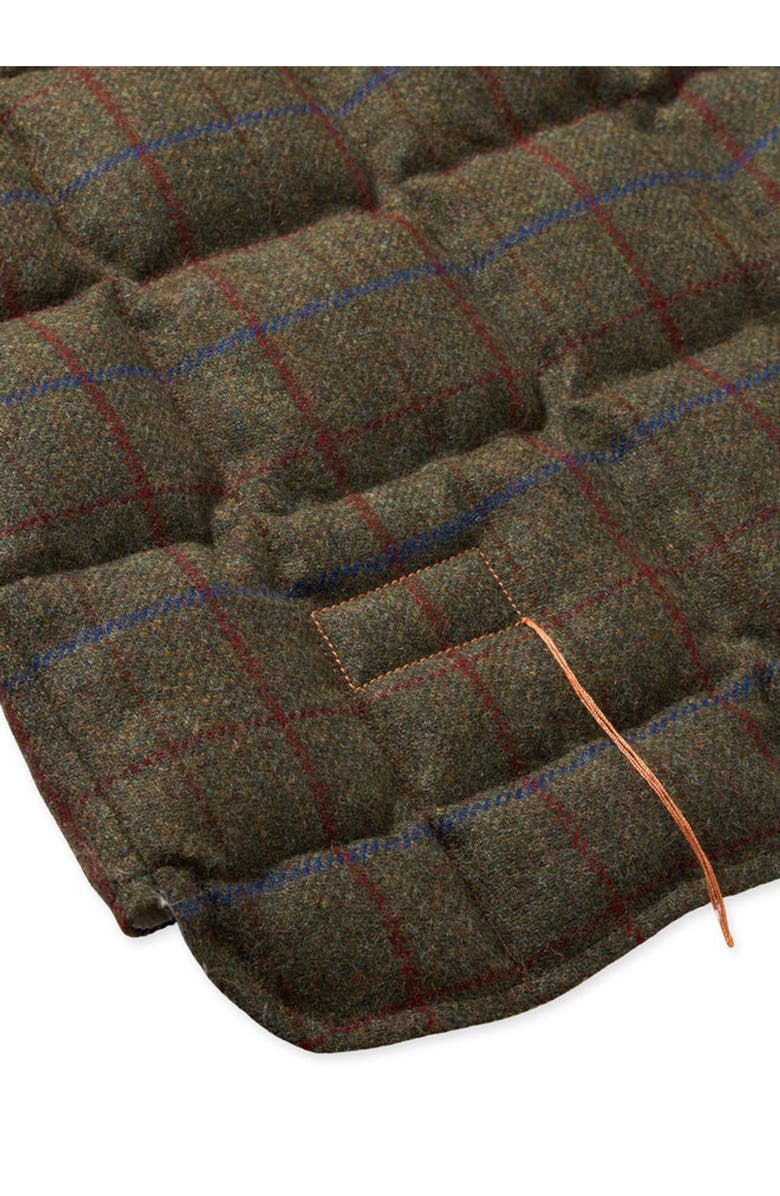 Fortela Wool Check Vest, Alternate, color, Army Green