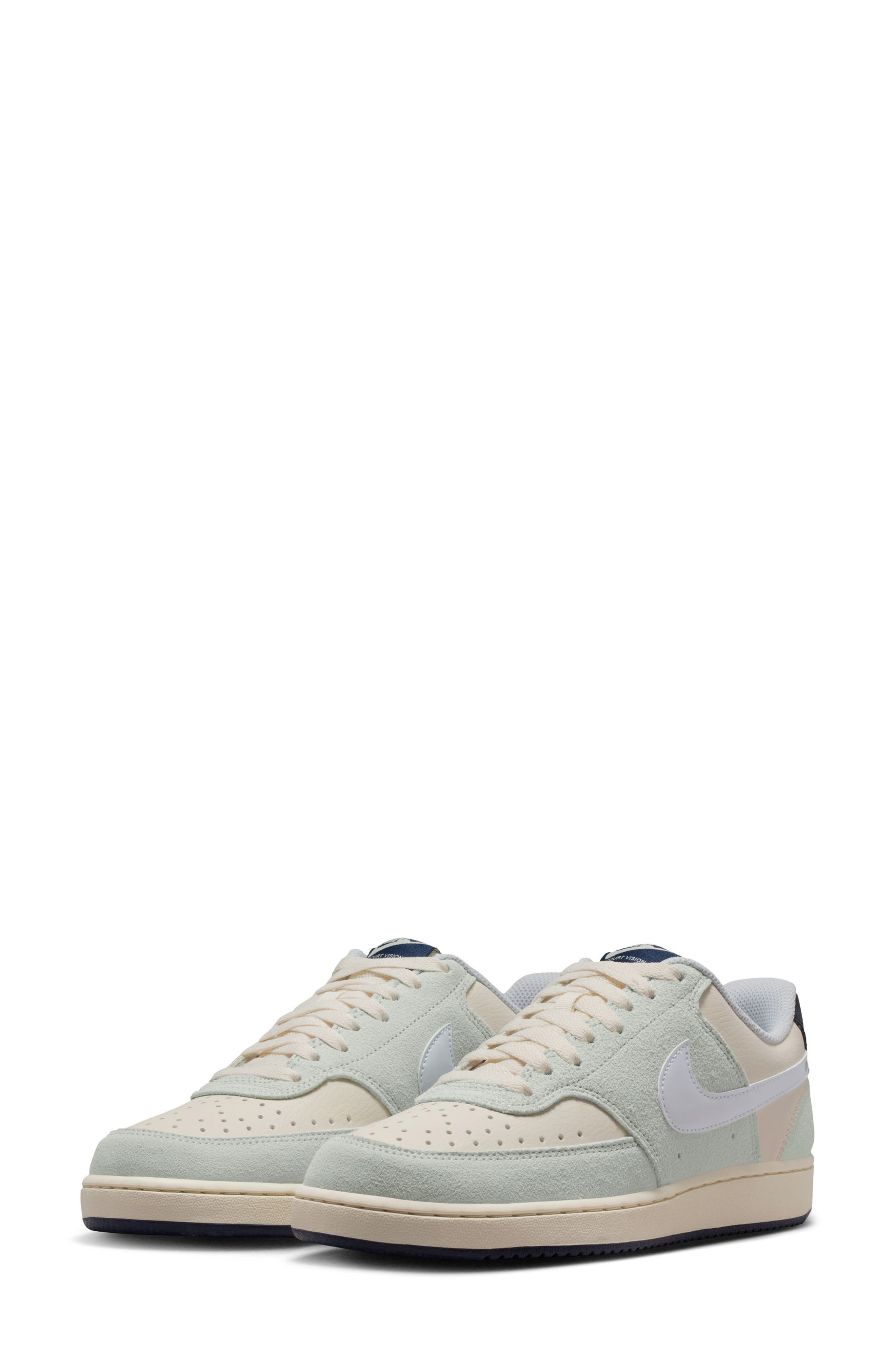 Nike Court Vision Low Sneaker, Main, color, Barely Green/ Grey/ Pearl
