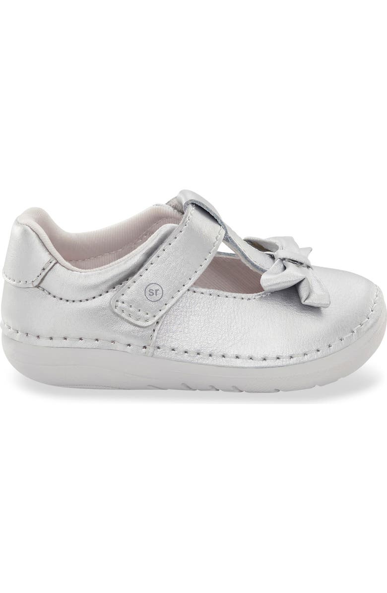 Stride Rite Kids' Faye Mary Jane, Alternate, color, Silver