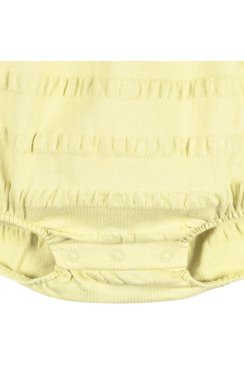 Bubble Romper, Alternate, color, Hay