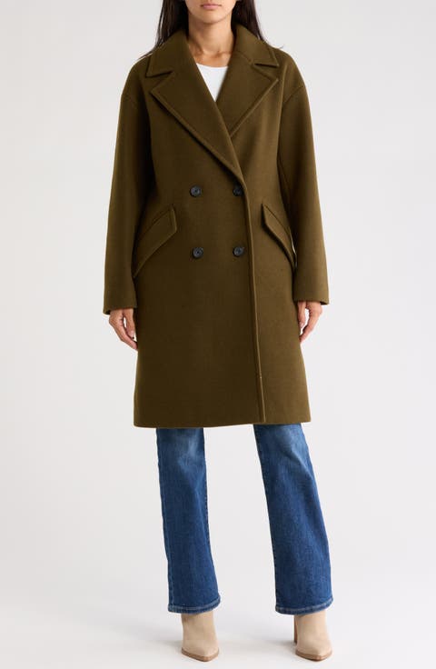Double Breasted Peacoat