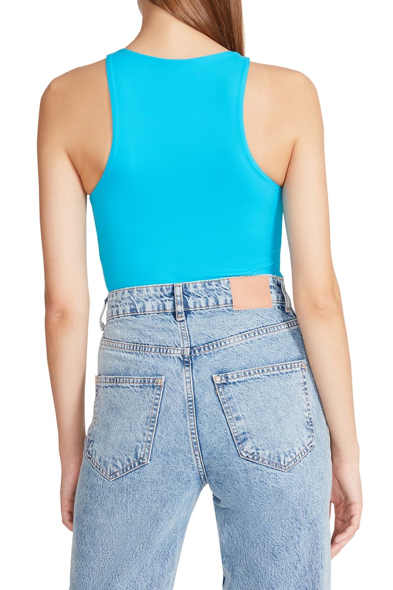 Nico Sleeveless Bodysuit, Alternate, color, ARUBA BLUE