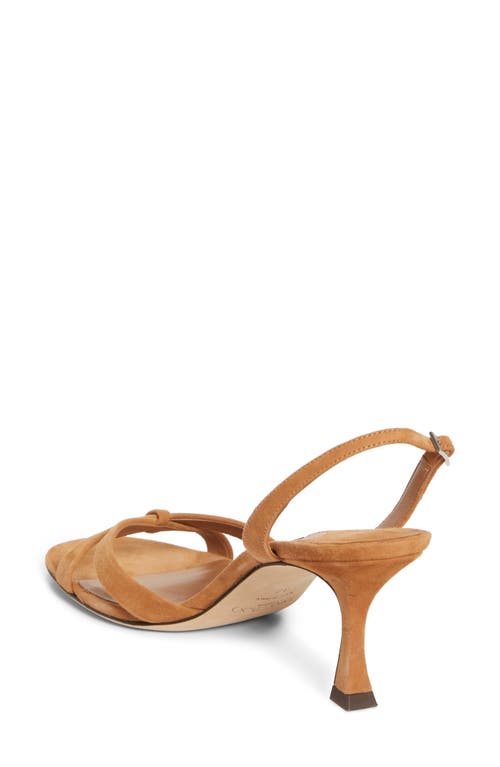 Jimmy Choo Elsy 70 Suede Sandals In Brown