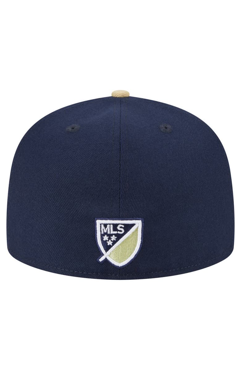 New Era Men's New Era Navy Philadelphia Union 2025 Kickoff 59FIFTY Fitted Hat, Alternate, color, Navy
