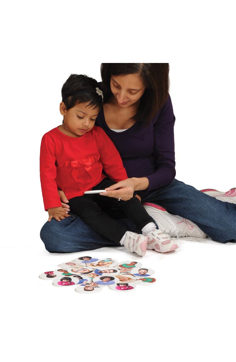 Kaplan Early Learning Company Emotion Tiles - 20 Pieces, Alternate, color, Multicolor