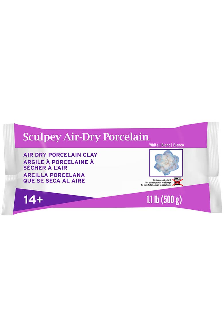 Air Dry Porcelain Clay White, Main, color, White