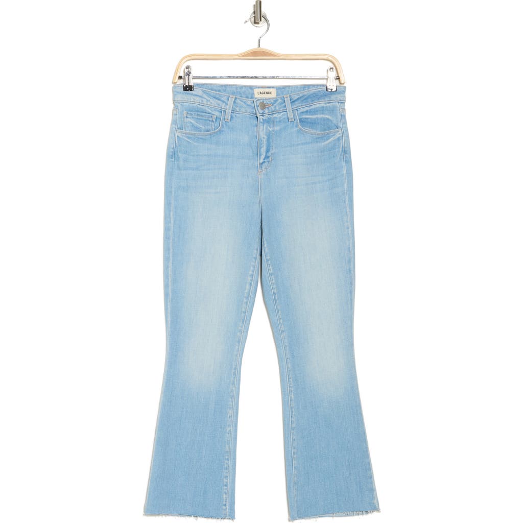 L Agence L'agence Kendra High Waist Crop Flare Jeans