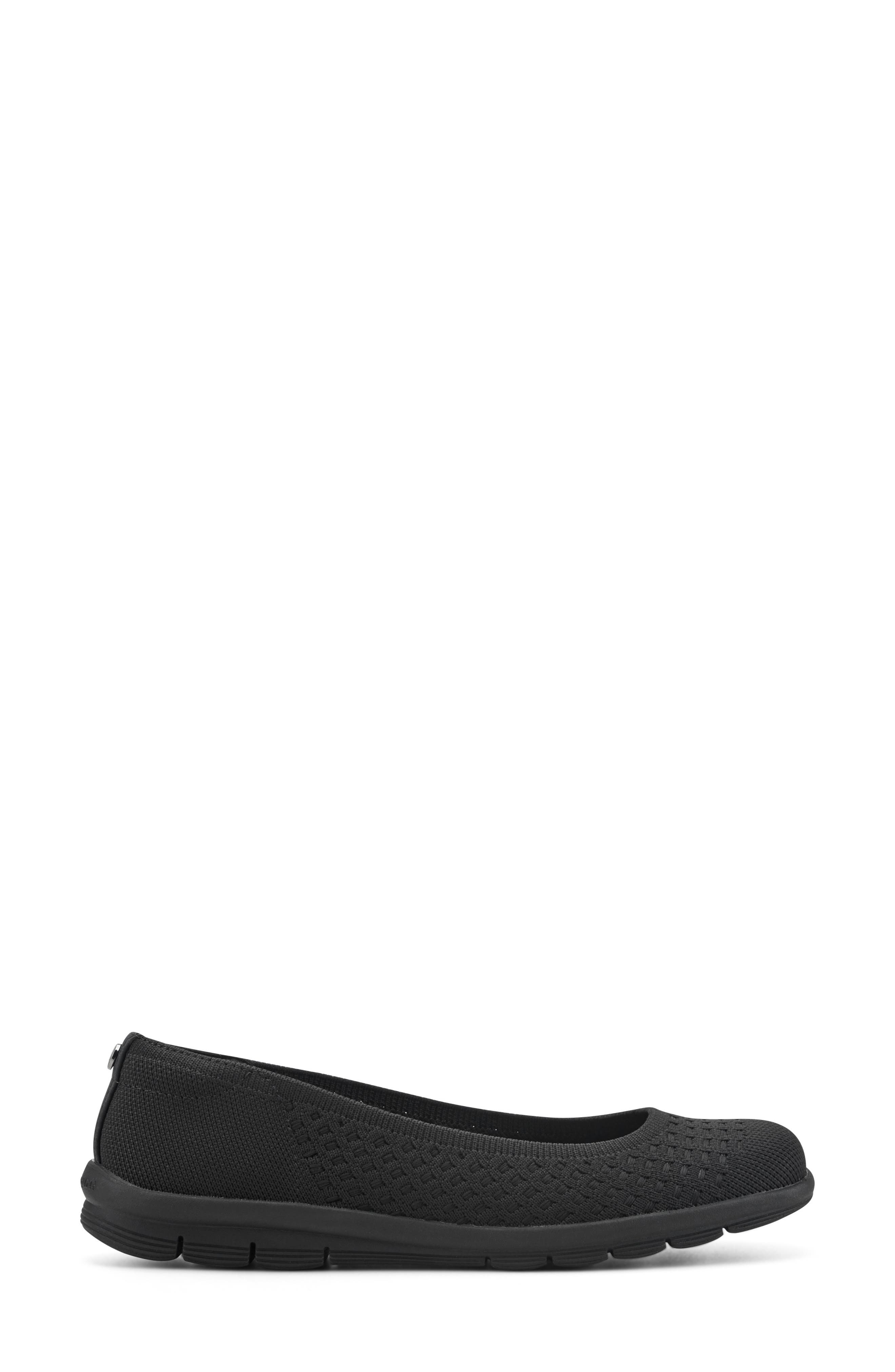 Riona Ballet Flat, Alternate, color, BLACK