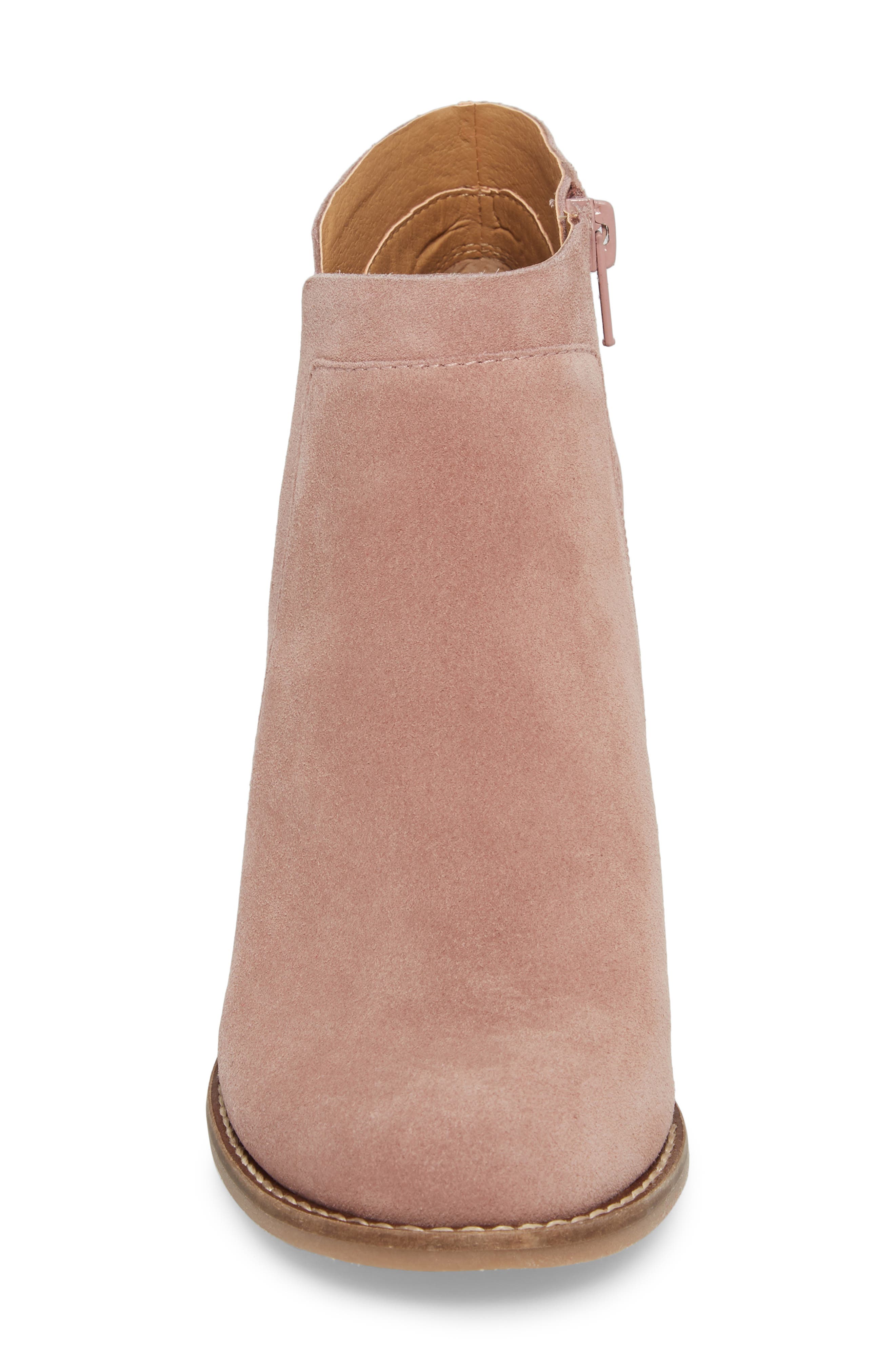 Yabba Wedge Bootie, Alternate, color, BLUSH SUEDE