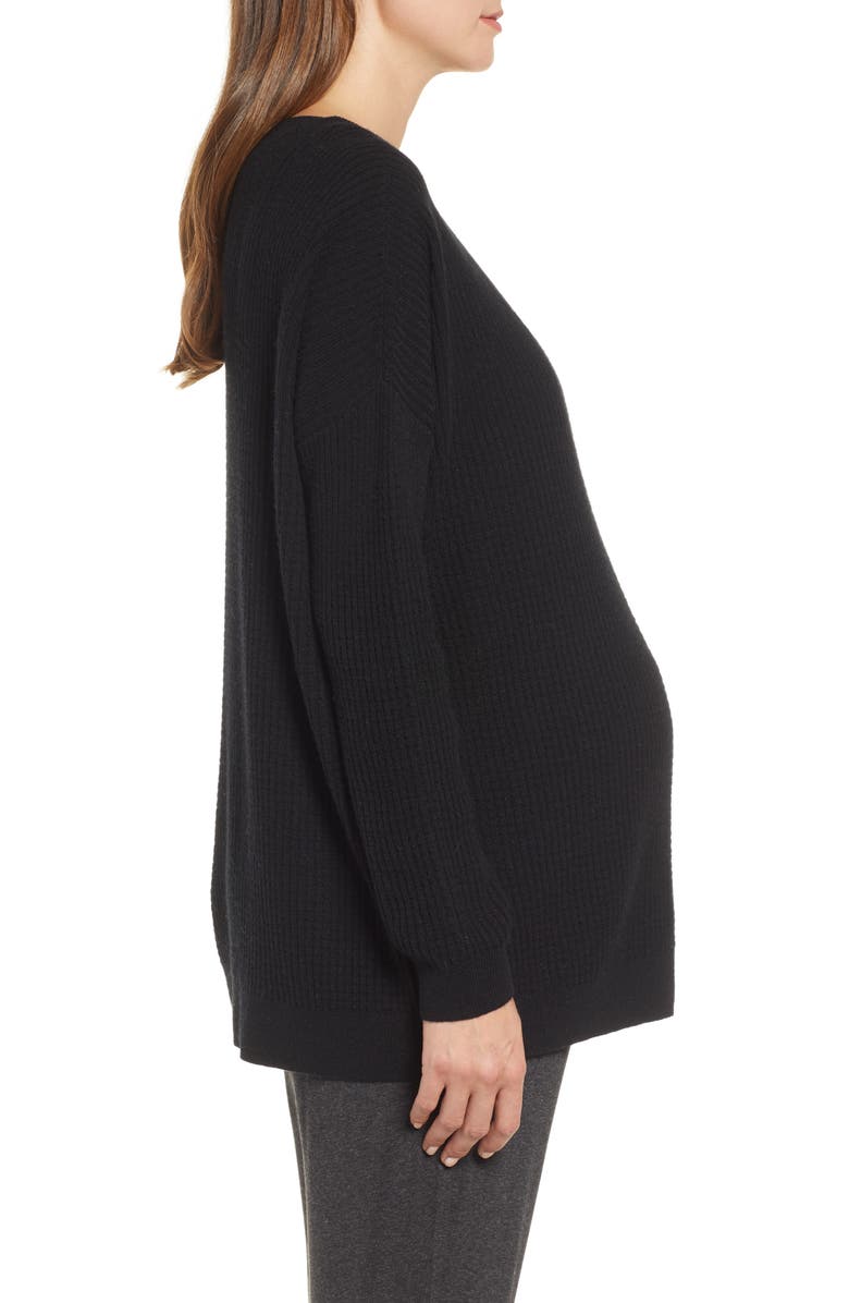 HATCH Easy V-Neck Sweater, Alternate, color, 