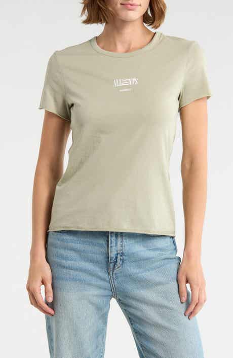 AllSaints Burman Bela Logo Graphic T-Shirt