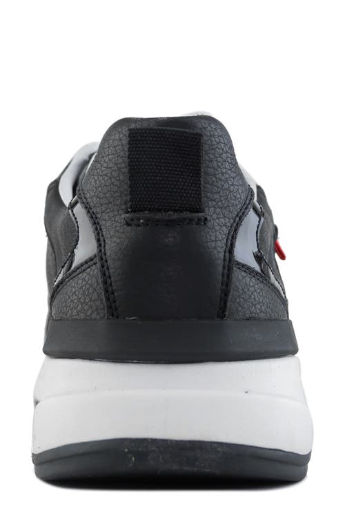 Marc Joseph New York Grant Street Sneaker In Black Napa
