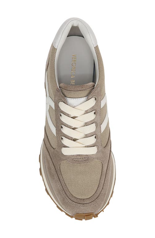 Veronica Beard Valentina Sneaker In Cobblestone