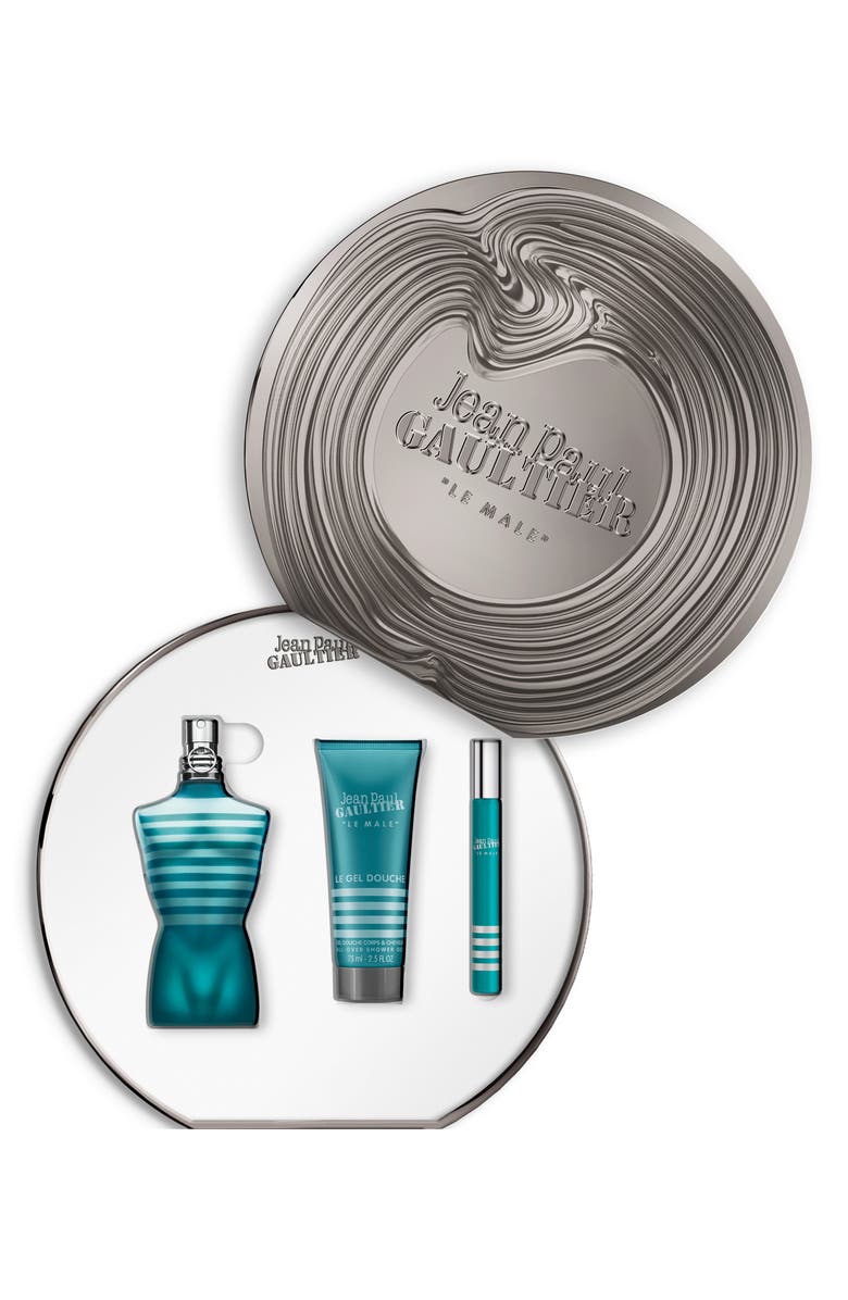 Jean Paul Gaultier Le Male Eau de Toilette 3-Piece Gift Set $192 Value, Alternate, color, 