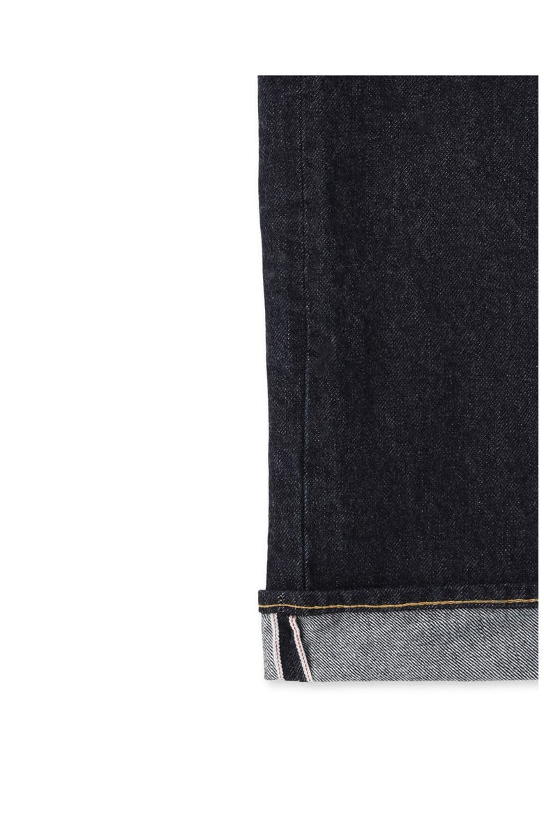 JohnJap Japan Selvedge 5 Pocket Regular Fit Denim Pants, Alternate, color, Indigo