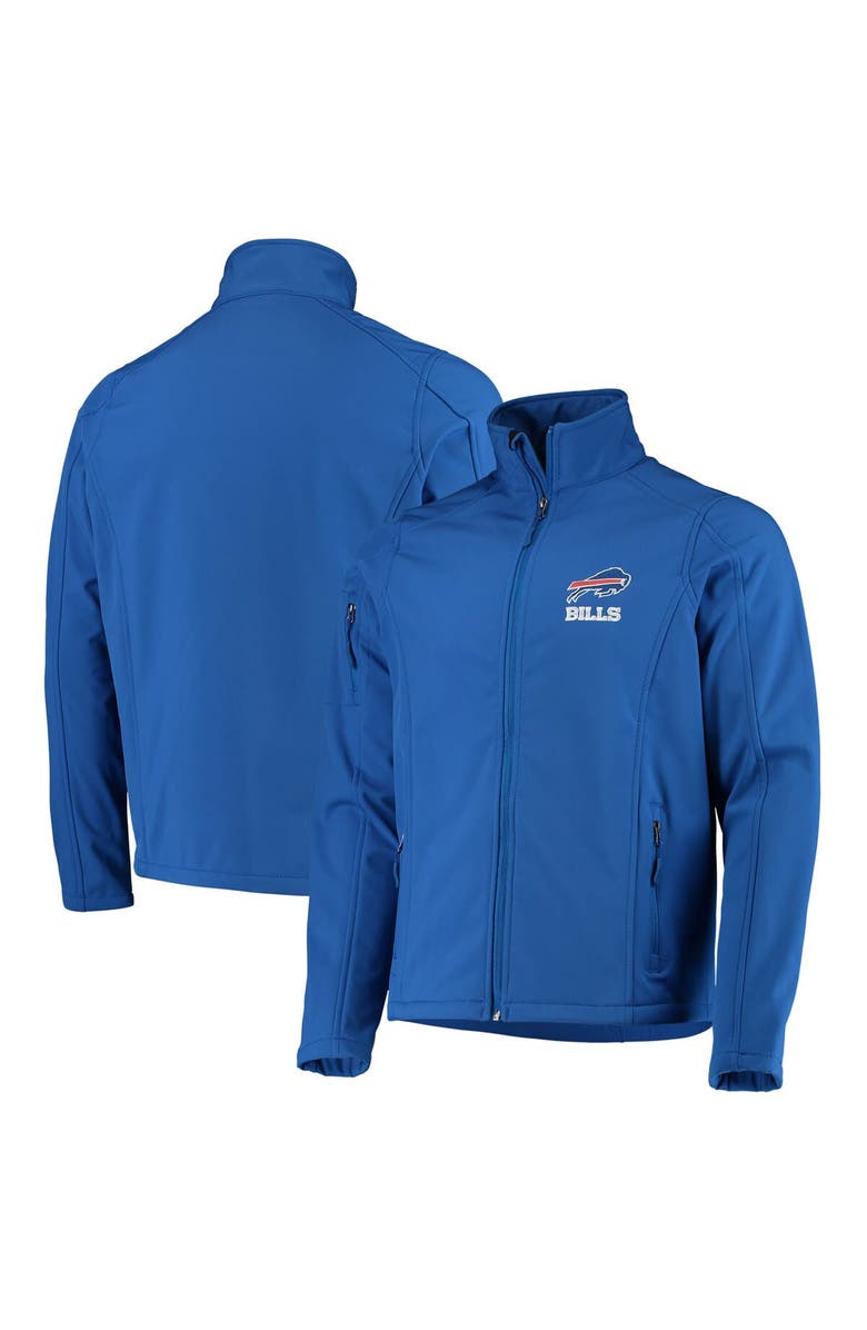 DUNBROOKE Men's Dunbrooke Royal Buffalo Bills Sonoma Softshell Full-Zip Jacket, Main, color, Royal