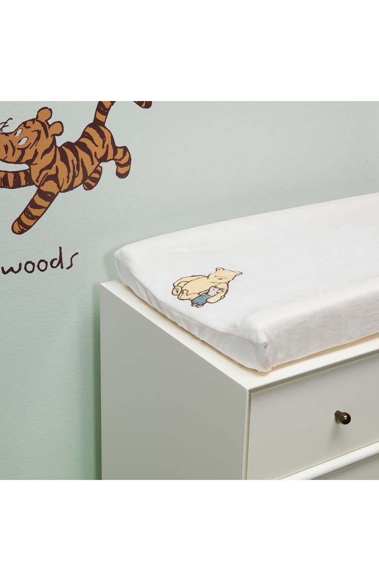 Lambs 
Ivy Disney Baby Storytime Pooh Soft Creamy Changing Pad Cover, Alternate, color, Cream