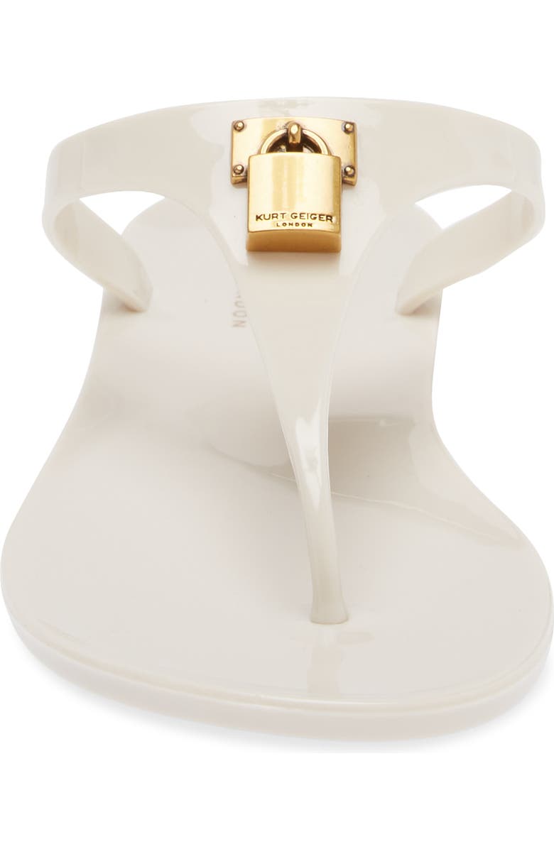 Kurt Geiger London Brixton Jelly Sandal, Alternate, color, Natural