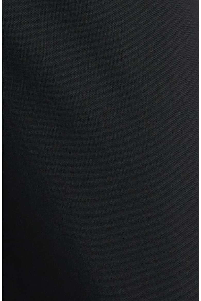 Evelyn Sequin Tie Neck Sleeveless Silk Blend Button-Up Top, Alternate, color, BLACK