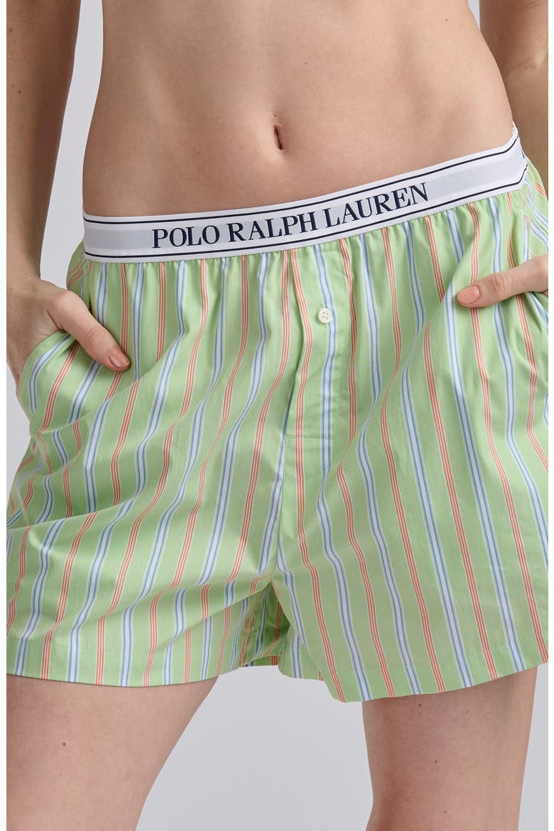 Boxer Pajama Shorts, Alternate, color, SUNDAY STRIPE