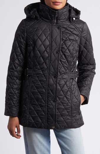 Lucky Brand Faux Shearling Lined Quilted Jacket | Nordstrom Lucky Brand Faux Shearling Lined Quilted Jacket | Nordstrom