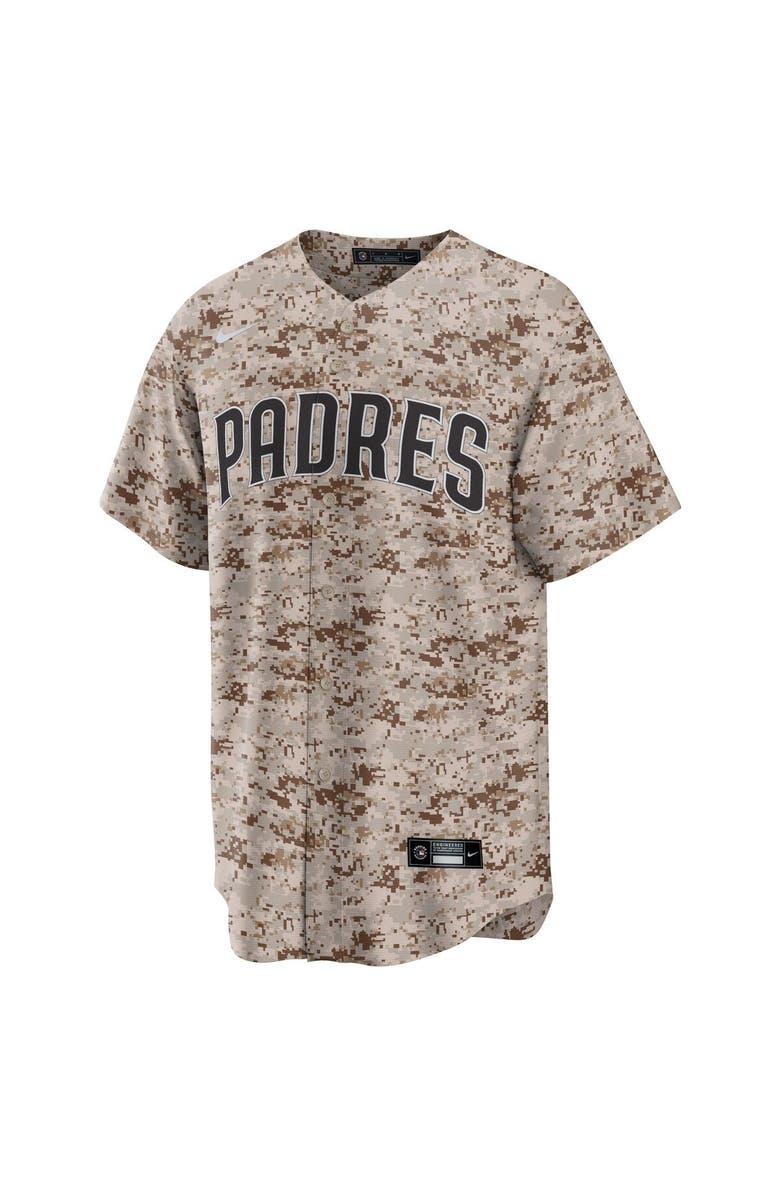Nike Men's Nike Joe Musgrove Camo San Diego Padres USMC Alternate Replica Player Jersey, Alternate, color, Camo