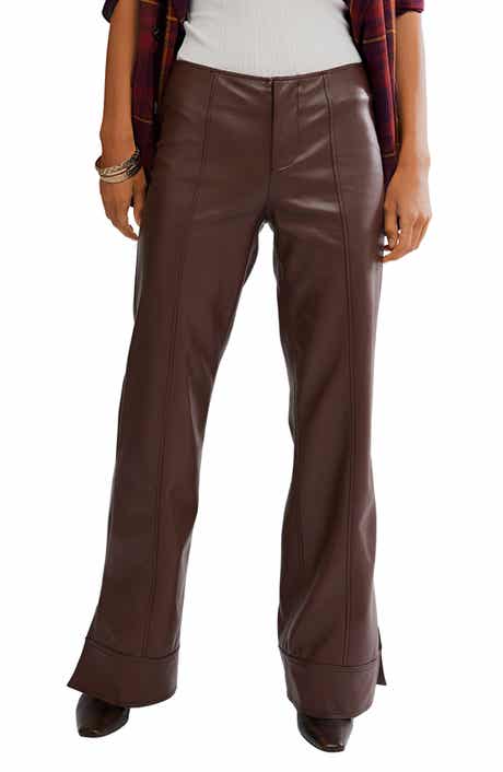 Free People Glow Up Faux Leather Pants