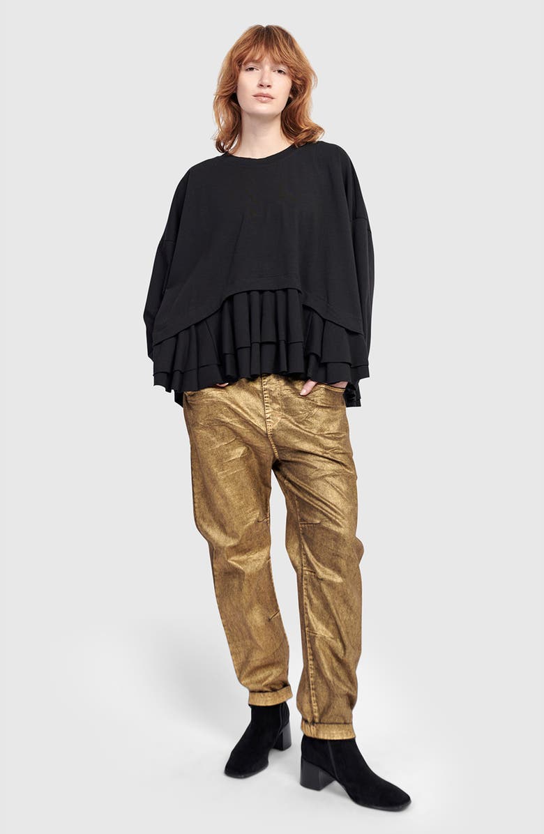 Alembika Shuffle Top, Alternate, color, Black