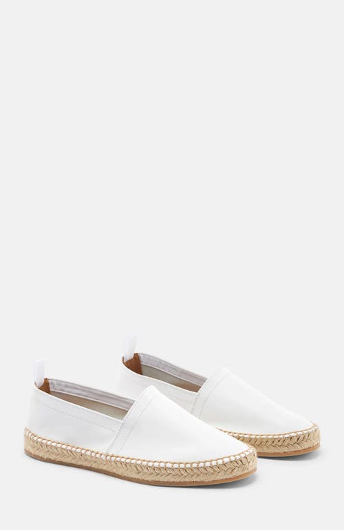Scarosso Lola Espadrilles In White - Calf