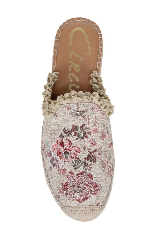 Circus Ny By Sam Edelman Mallory Espadrille Mule In Natural Blush Multi